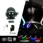 Sci-fi Mask Cyberpunk Future Mask KEDLAR DIODE Glow DIY Edition - Image 8