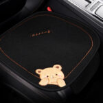 Car Cushion Winter Plush Three-piece Set - Image 6