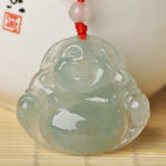 Jade Buddha Maitreya Buddha Pendant - Image 2