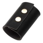 PU Leather Headband Gel Women Ponytail Clip Decoration Hair Accessories - Image 9