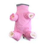Thickened Velvet Cotton Clothes Plush Coat Warm And Comfortable Reflective Dog Coat - Image 7