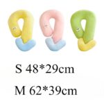 Cute Cat Eye Pillow Pet Neck Support Sleeping Pillow For All Seasons Cat And Dogs Supplies Pet Accessories Dog Kennel Cat House - Image 2