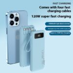 Super Fast Charge 20000 MA Large Capacity Portable Digital Display Power Bank - Image 2