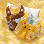 Autumn And Winter Dog Small Animal Two-legged Overalls Suit - Image 2