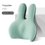 Car Heightening Cushion Backrest Lumber Pad Single Main Driving Thickened Cushion Driving Seat Short Four Seasons Universal - Image 9