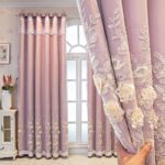 Bedroom Shading Wedding Home Double Open Curtain Finished Set - Image 7