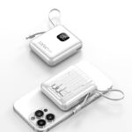Mini-portable With Cable 20000 MA Power Bank PD225W Mobile Power Supply - Image 8