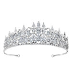 High-end Niche Luxury Elegant Zircon Bridal Crown - Image 5