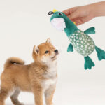 Dog Toy That Is Chewable, Plush, And Can Make Sounds. It's A Small Toy For Puppies To Gnaw On And Keep Them Entertained. It's A Great Companion For Pets. - Image 4