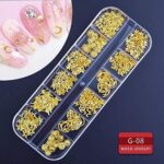 Nail Pearl Rivet Shell Jewelry Set - Image 5