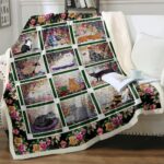 Cat Sherpa Blanket Animal Pattern Printing Double Layer Children - Image 2
