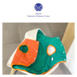 Pet Winter Cotton Dress Dogs And Cats Thermal Extra Thick With Fleece Reversible Coat - Image 4