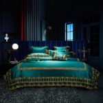 Luxury High Precision Brocade Silky Four-piece Set - Image 9
