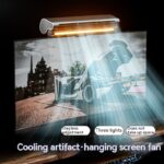 Bladeless Fan Lighting Lamp Laptop Clip Screen Hanging Screen Fan - Image 4