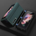 Magnetic Leather Folding Screen Light Luxury Thin Protective Case - Image 4