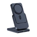 Magnetic Power Bank Three-in-one Removable Folding With Bracket - Image 3