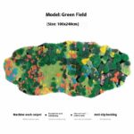 Bedroom Long Bed Bedside Children's Room Floor Mat - Image 6