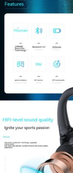 New Bluetooth Headset For Bone Conduction Small Induction Night Lamp Grade 8 Waterproof Swimming 32G Sports Style Popular X15 - Image 9