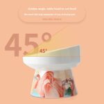 Cat Bowl Pet Ceramic High Leg - Image 2