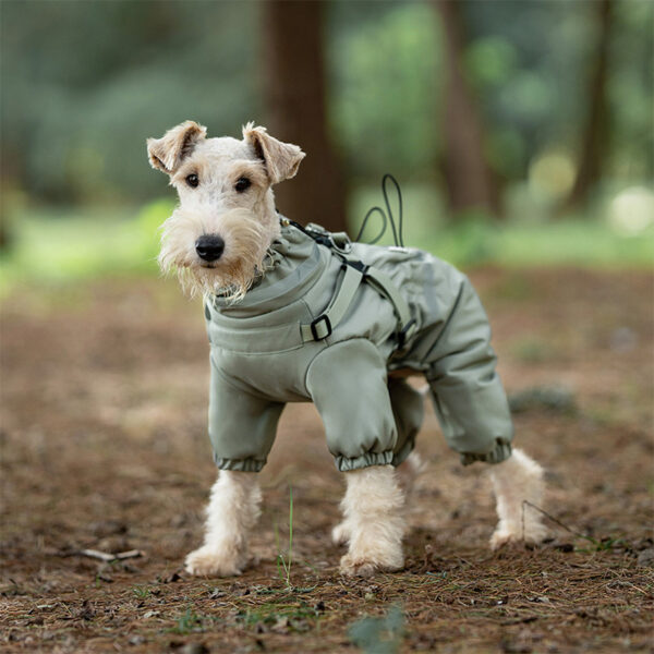 Autumn And Winter Warm All-inclusive Traction Four-leg Cotton-padded Jacket