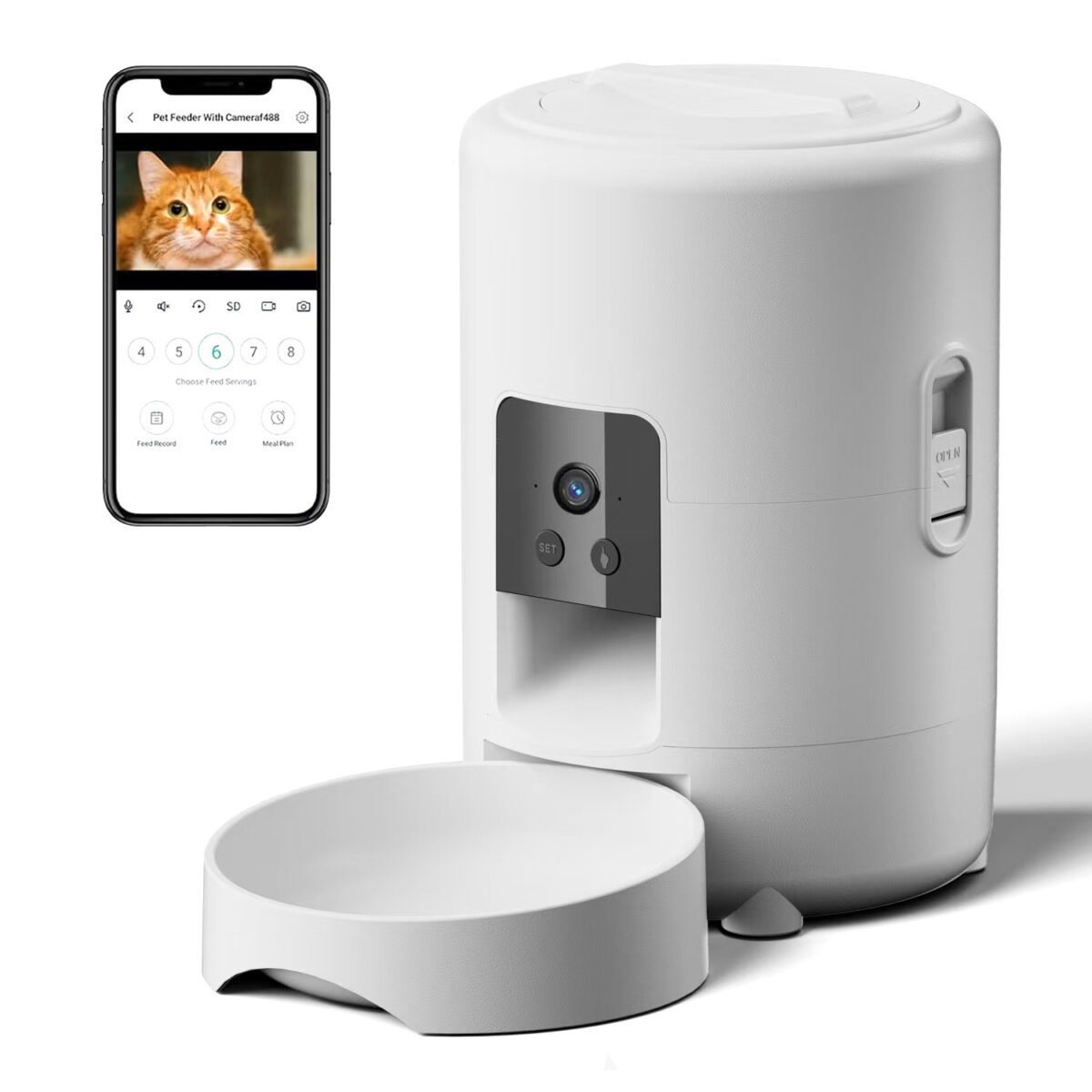 Pet Smart Feeder 2L Dog Feeding Machine WIFI Timing - Image 10