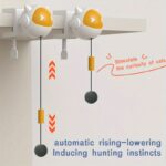 An Interactive Cat Toy That Automatically Moves The Ball Up And Down Without A Hand With Clips To Stimulate The Cat's Hunting Instinct Powered By Non Rechargeable AAA Batteries Durable Plastic Mat No - Image 3