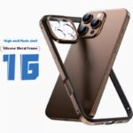 Hollow Out Heat Dissipation Metal Phone Case With 15promax Lens Film All Inclusive - Image 4