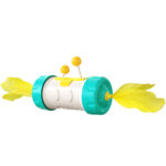 Cat Toy Funny Cat Stick Pole Tumbler Feather Fighting Ball Kitten Interactive Balance Chasing Puzzle Training Toy Pet Products - Image 8