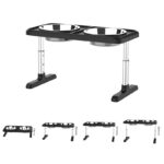 Folding Pet Double Bowl Tableware Tray - Image 5