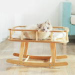 Cat Nest Wooden Pet Hammock Swinging Simple Large - Image 5