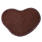 Heart-shaped Silk Wool Bedroom Love Floor Mat Bedside Lint-free Cute Heart Shape Carpet - Image 8