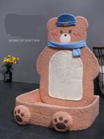 Cat Litter Cat Scratching Board One Piece Vertical Sword Hemp Rope Toy Cat Shelf - Image 2