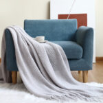 Office Sofa Nap Knitting Blanket - Image 3