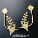 Lily Little Angel Wings Brass Curtain American Decoration Hook - Image 8