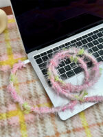 Original Plush Cherry Blossom Powder Data Cable - Image 2