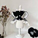 Cat's Winter Quilted Thousand Bird Ge Malzisbomi Dress - Image 4