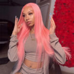 New Wig Mid-length Straight Lace Headgear For Women