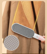 Double-Sided Clothing Pet Dust Hair Removal Brush Pet Hair Remover For Couch Pet Hair Remover For Laundry Car Carpet Clothes Dog Hair Remover Brush Cat Hair Remover Tool Hair Remover For Furniture - Image 2