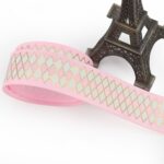 25mm Bronzing Geometric Rib Ribbon - Image 8