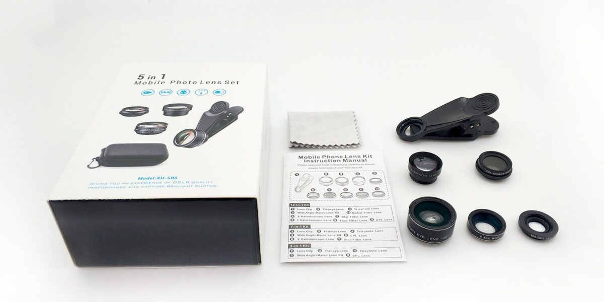 Wide-angle Macro Fisheye Lens Ten-in-one Suit External Camera Lens - Image 3