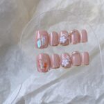 Pearl Floret Removable Nail Patch - Image 2