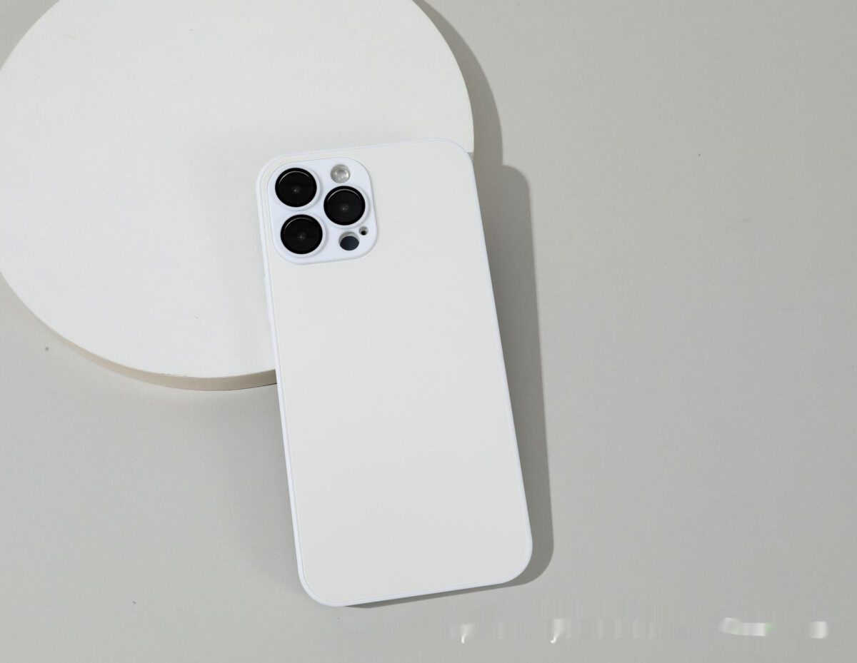 Frosted Glass Primary Color Comes With Lens Protector Phone Case - Image 10
