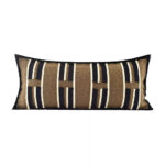 Sofa Pillows Simple Brown Khaki Cushion Case Luxury Linen Cotton Blend Decorative Pillow Cover For Sofa Chair Bedding Home Pillow Core Is Made Of Down-feather-like Fabric - Image 6