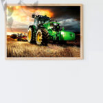 Diamond Painting Of Agricultural Tractor - Image 6