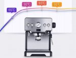 Italian Coffee Maker Home Small Semi-automatic Freshly Ground High Pressure Steam Milk Foam - Image 6