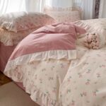 Broken Spring And Autumn Girl Bedding Sheet Quilt Cover Set Of Three - Image 2