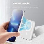 Folding Bracket Magnetic Suction Power Bank Large Capacity - Image 2