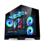 Panoramic Glass 360 Water-cooled Desktop Computer Host - Image 2