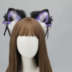 Headband Halloween Hundred Headdress Japanese Girls' Hair Accessories Dark Headband - Image 5