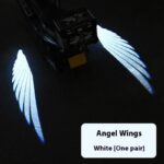 Motorcycle Down-corner Lamp Angel Wings Projection Chassis Modified General Ambience Light - Image 6